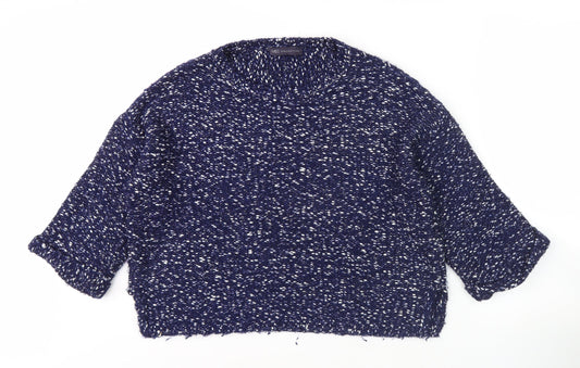 Marks and Spencer Women’s Blue Knit Jumper M