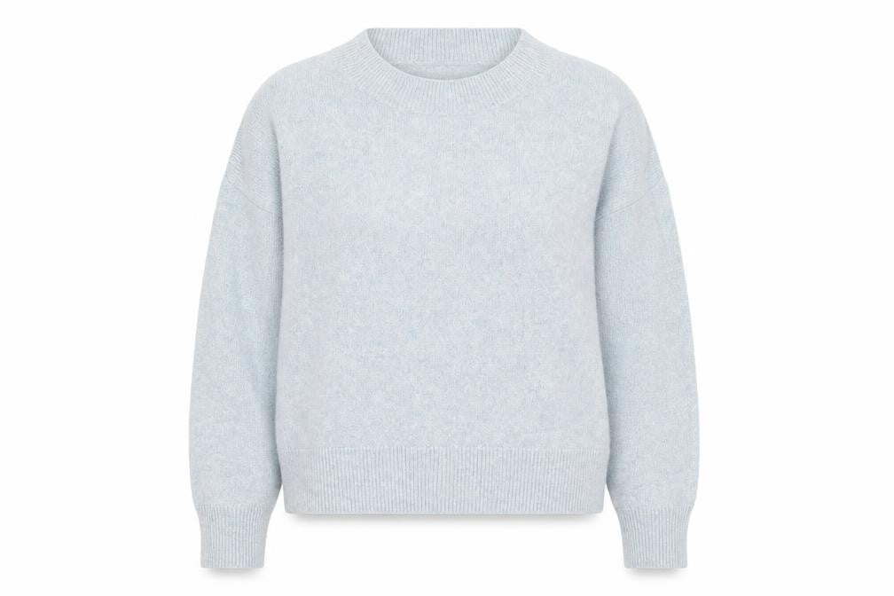 H&M Women's Blue Crew Neck Pullover Jumper M