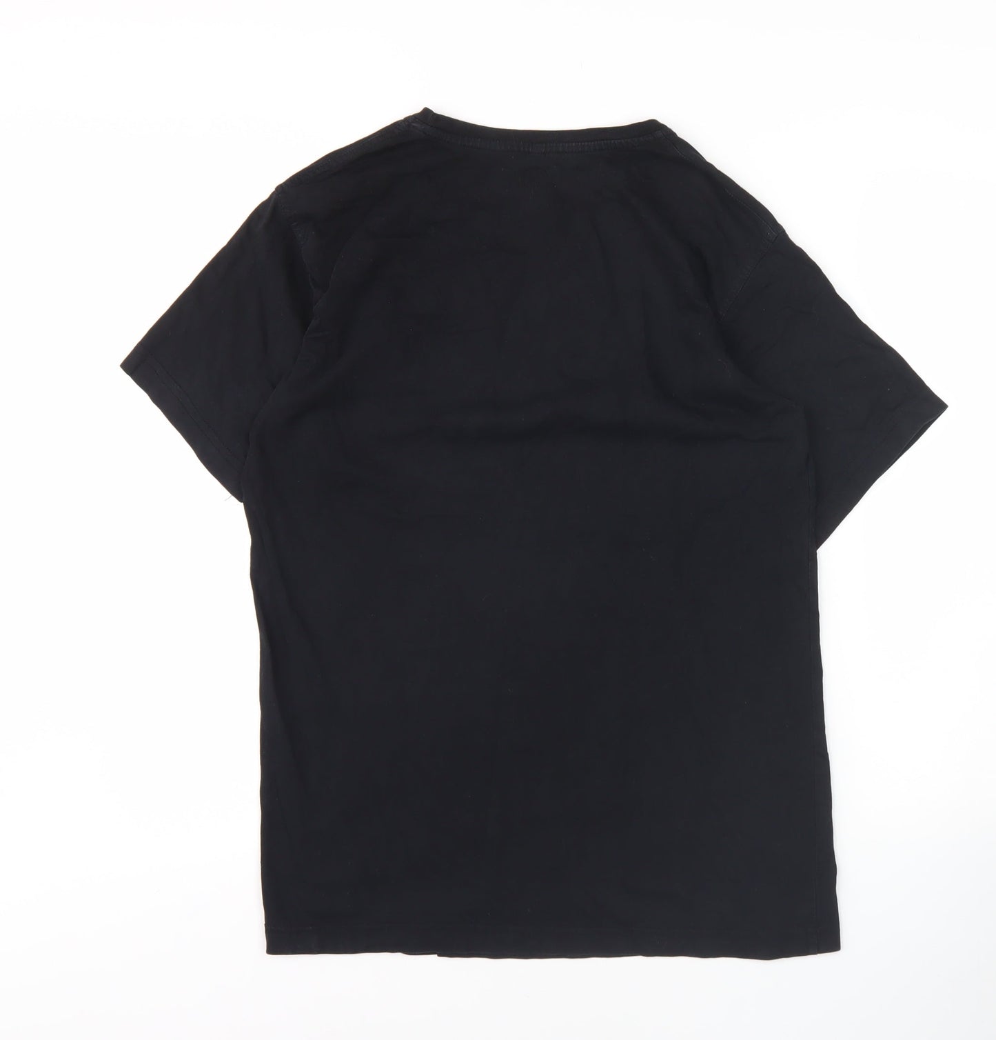 Kiwi Planet Men's Black M Graphic Print T-Shirt