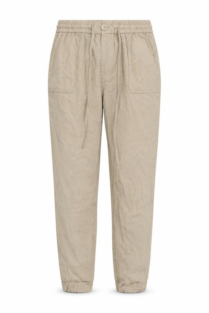 Tahari Women's Beige Jogger Trousers M