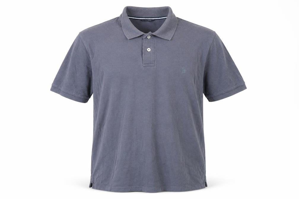 Marks & Spencer Men's Blue Polo Shirt L Short Sleeve