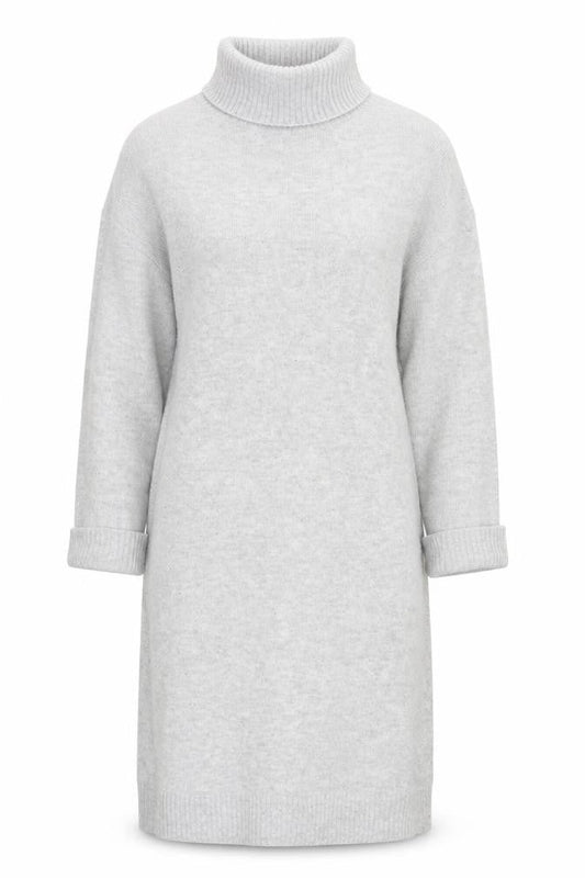 In The Style Women's Grey Knit Jumper Dress 14-16