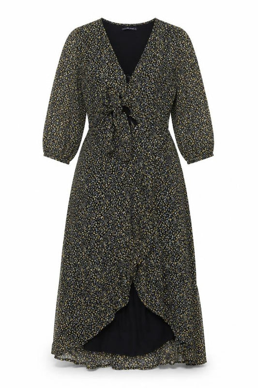Abercrombie & Fitch Women's Floral Wrap Dress L