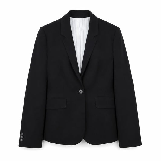 Debenhams Women's Black Blazer Size 12 Business Formal