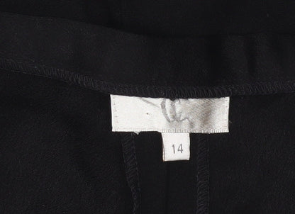 Country Casuals Women's Black Wide-Leg Trousers Size 14
