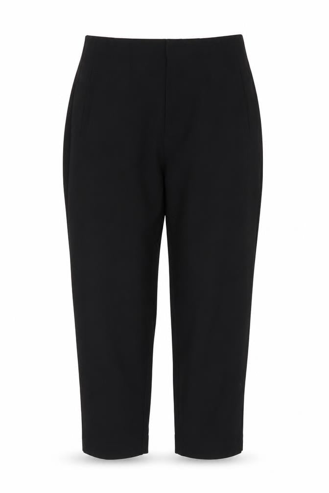Stradivarius Black Straight Trousers for Women Size 14