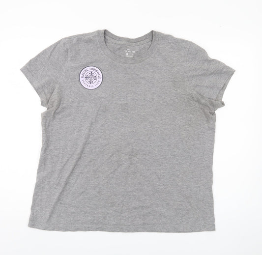 Nike Unisex Grey Crew Neck T-Shirt XL