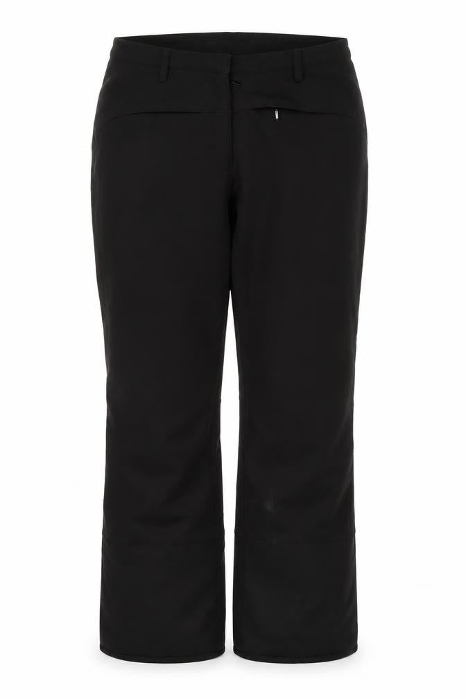 Oxylane Black Women's Trousers Size 14 Mid Rise