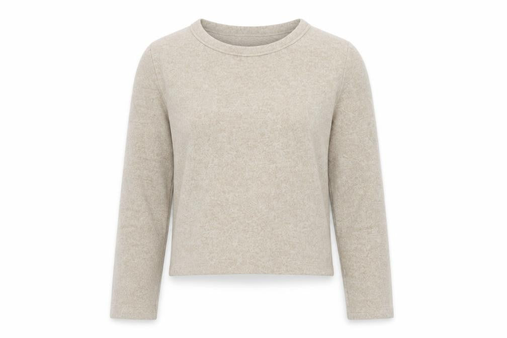 Zara Women's Beige Round Neck Jumper, Size 12