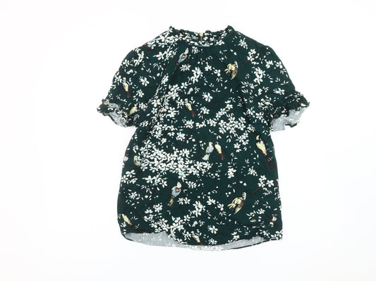 Oasis Women's Multicoloured Floral Top Size 6