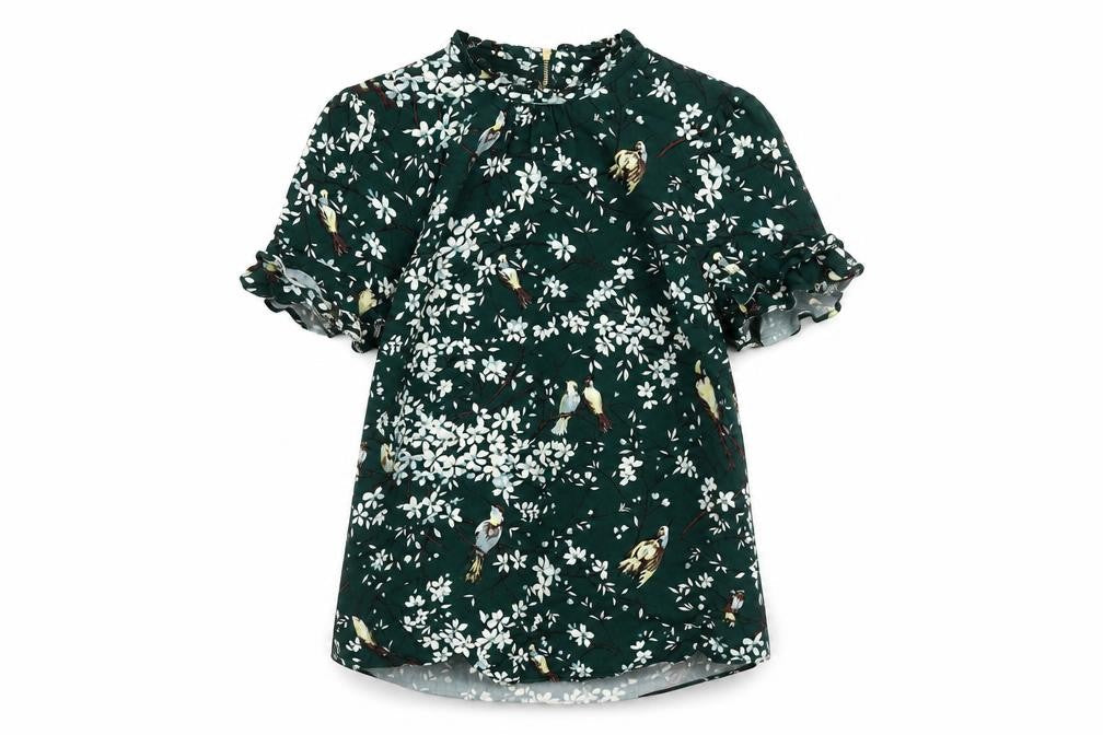 Oasis Women's Multicoloured Floral Top Size 6