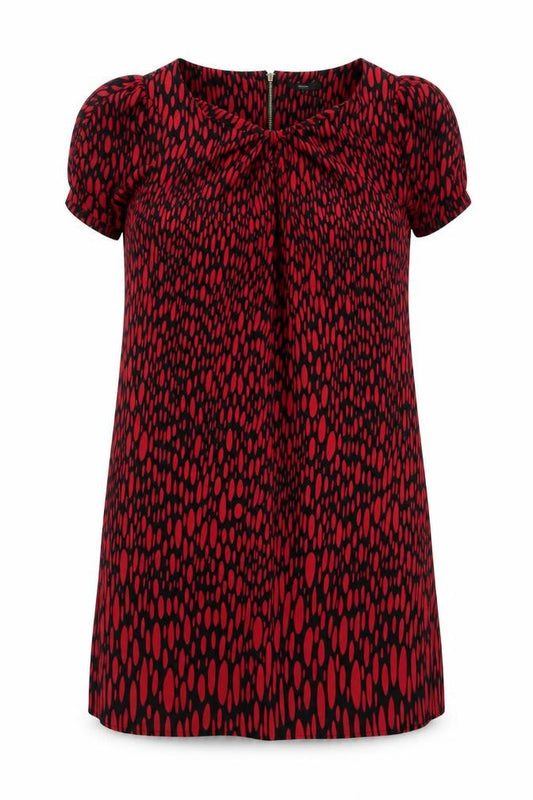 Marks & Spencer Women's Red Animal Print Dress