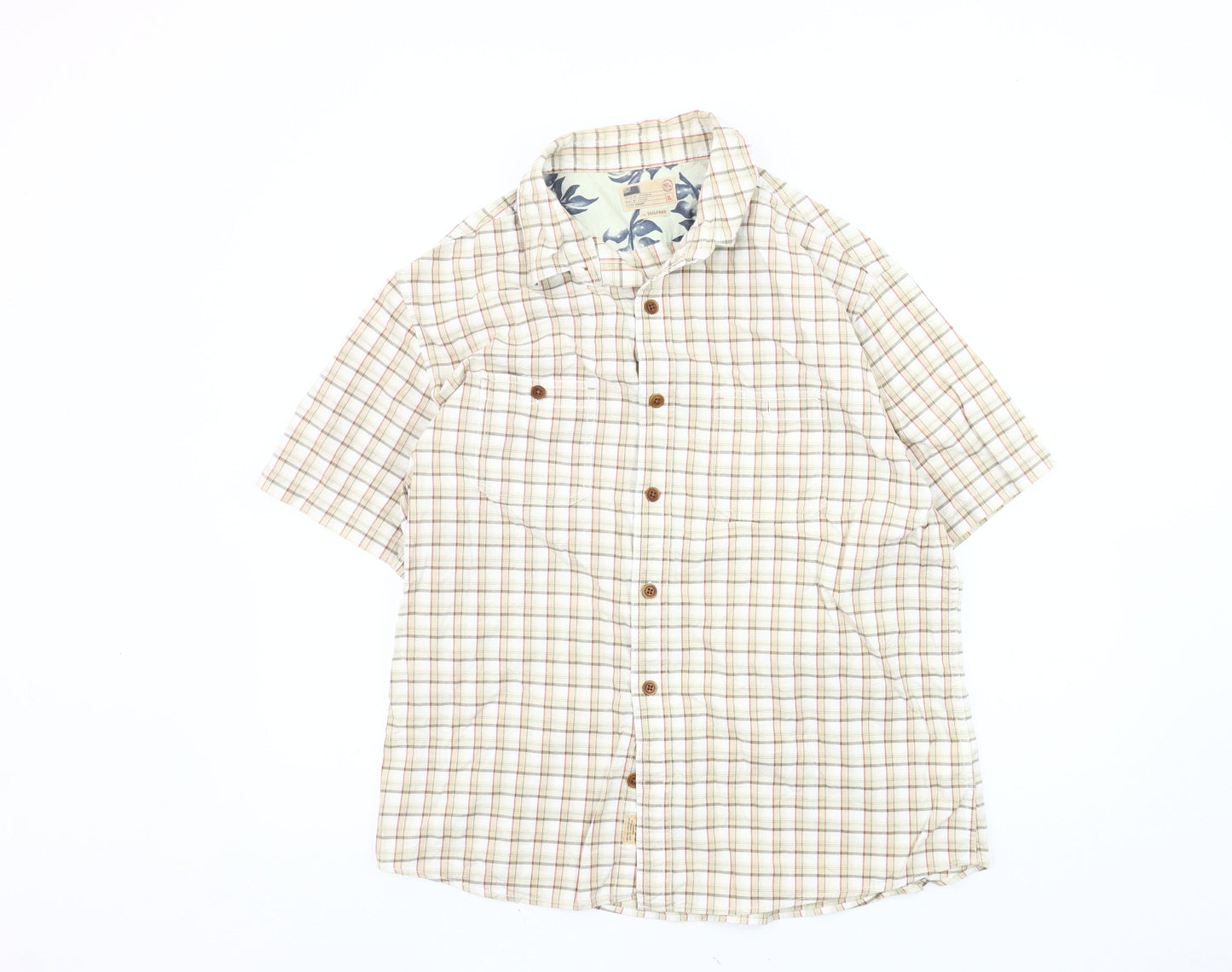 Marks and Spencer Men's XL Plaid Casual Shirt