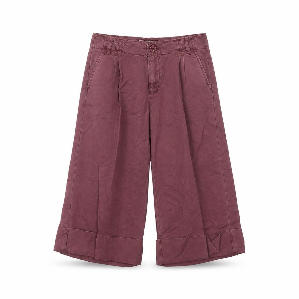 Old Navy Women's Brown Cropped Trousers Size 10