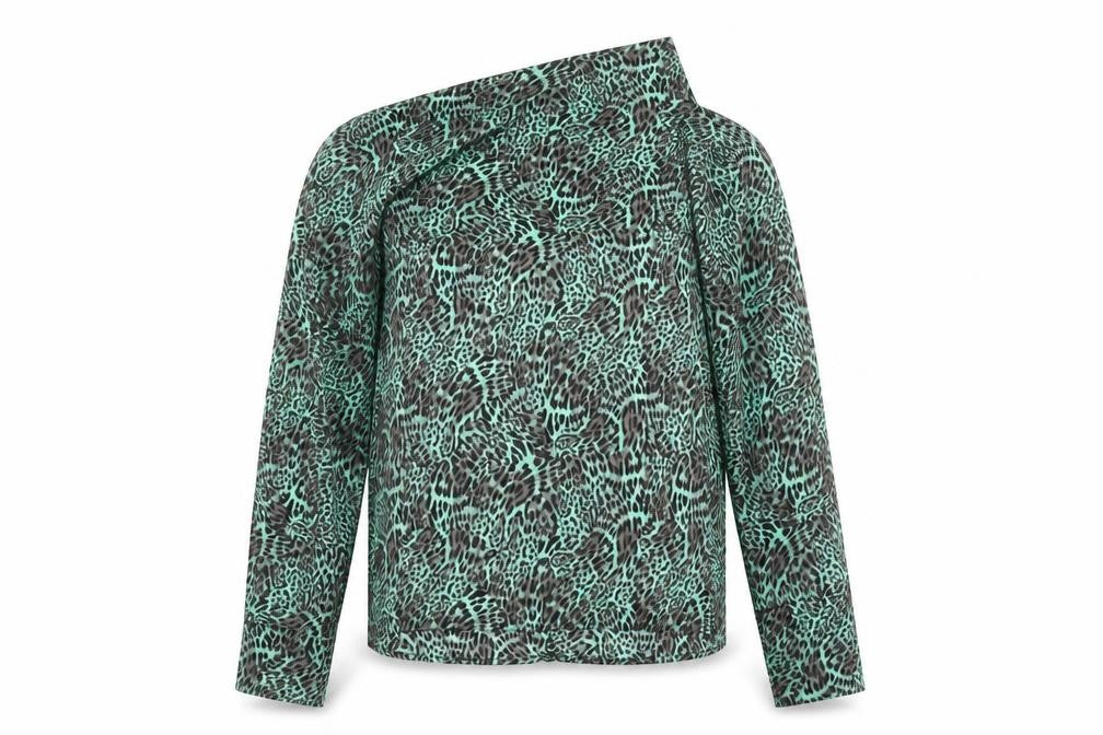 Marks & Spencer Animal Print Blouse Size 8