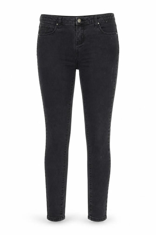 Denim Co. Women's Black Skinny Jeans Size 12