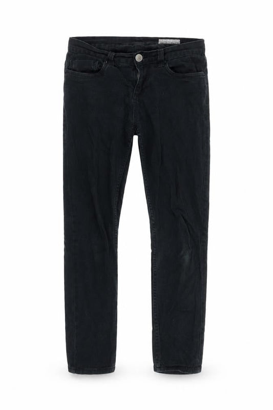 Denim Co Men's Black Skinny Jeans, Size 28