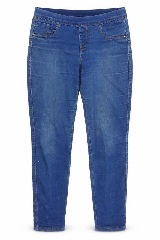 Denim Co Women's Blue Skinny Jeans Size 10