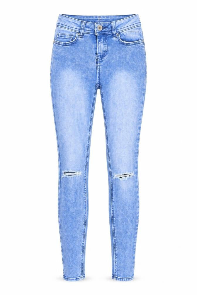 New Look Women's Blue Skinny Jeans Size 8