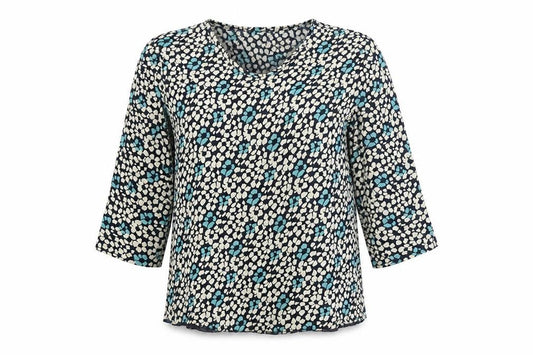 Masai Women's Multicoloured Floral Blouse, Size L