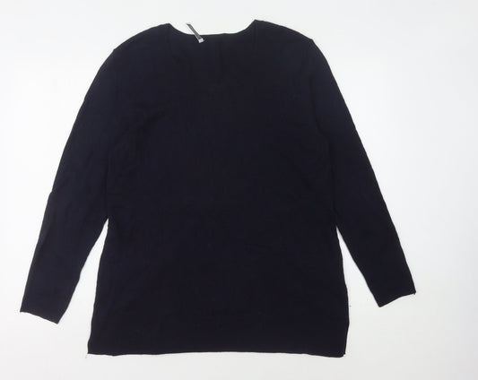 Windsmoor Women's Black Pullover Jumper, Medium, Autumn/Winter