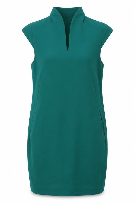 Whistles Women's Green Sheath Dress Size 10