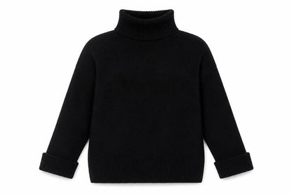Firetrap Women's Black Roll Neck Jumper Size 10
