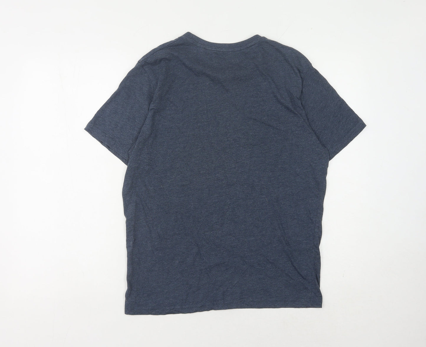 Farah Men's Blue Medium Crew Neck T-Shirt