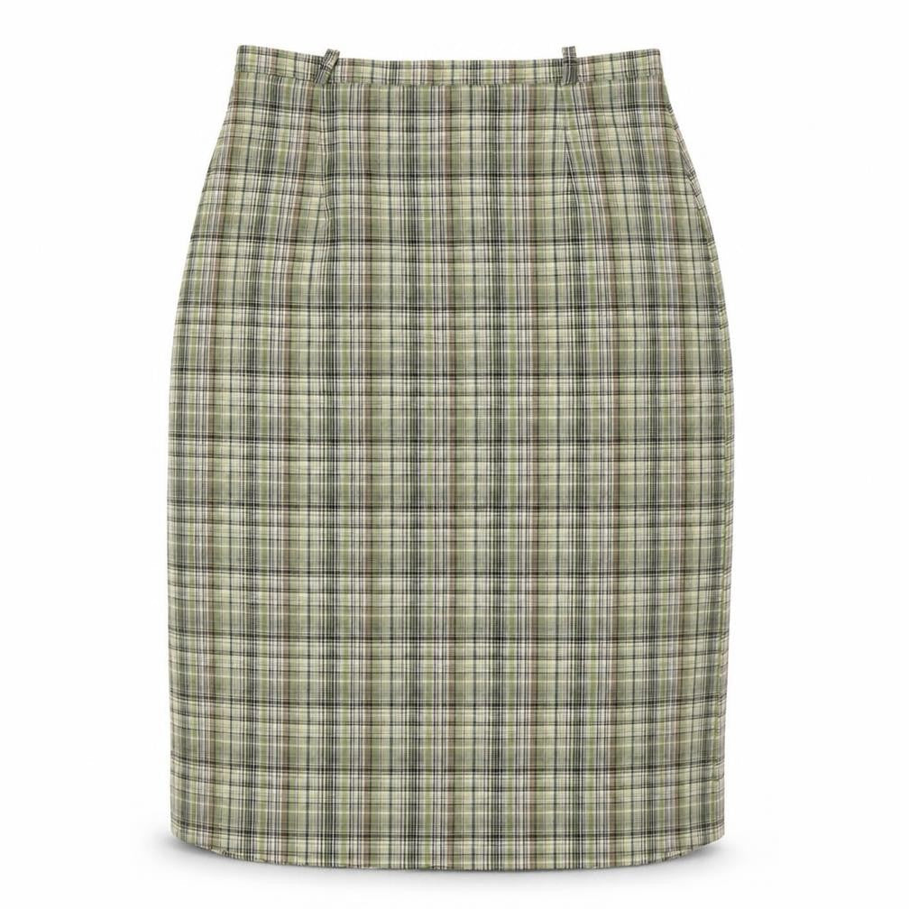 Holmewood Women's Multicoloured Check Skirt Size 16