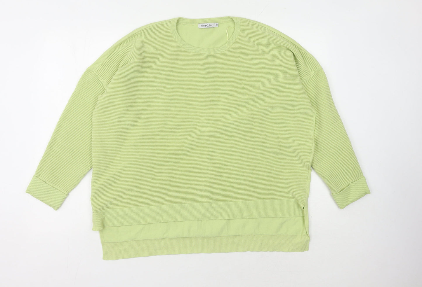 Alice Collins Green Pullover Jumper - Size 20