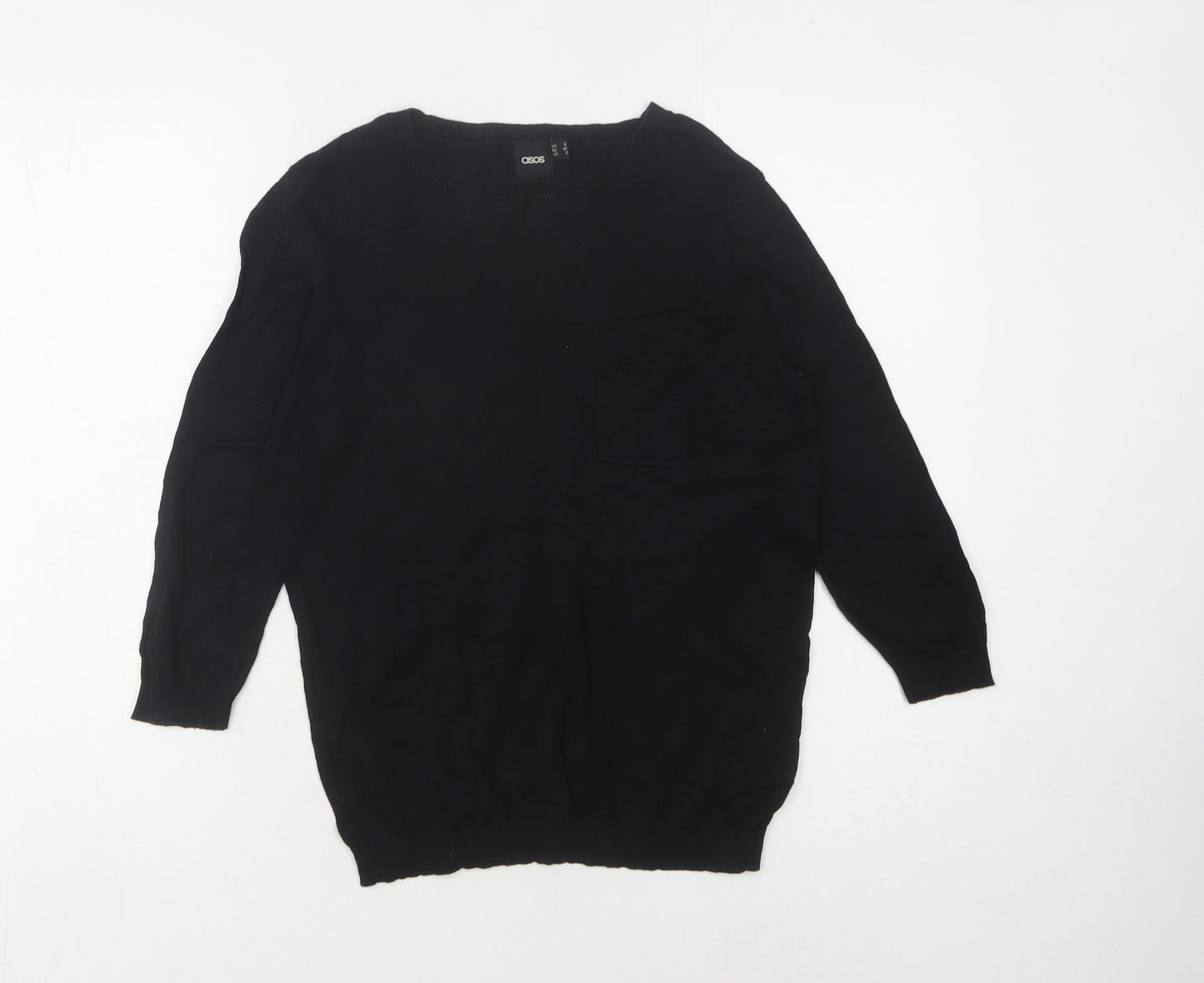 ASOS Women's Black Pullover Jumper Size 6