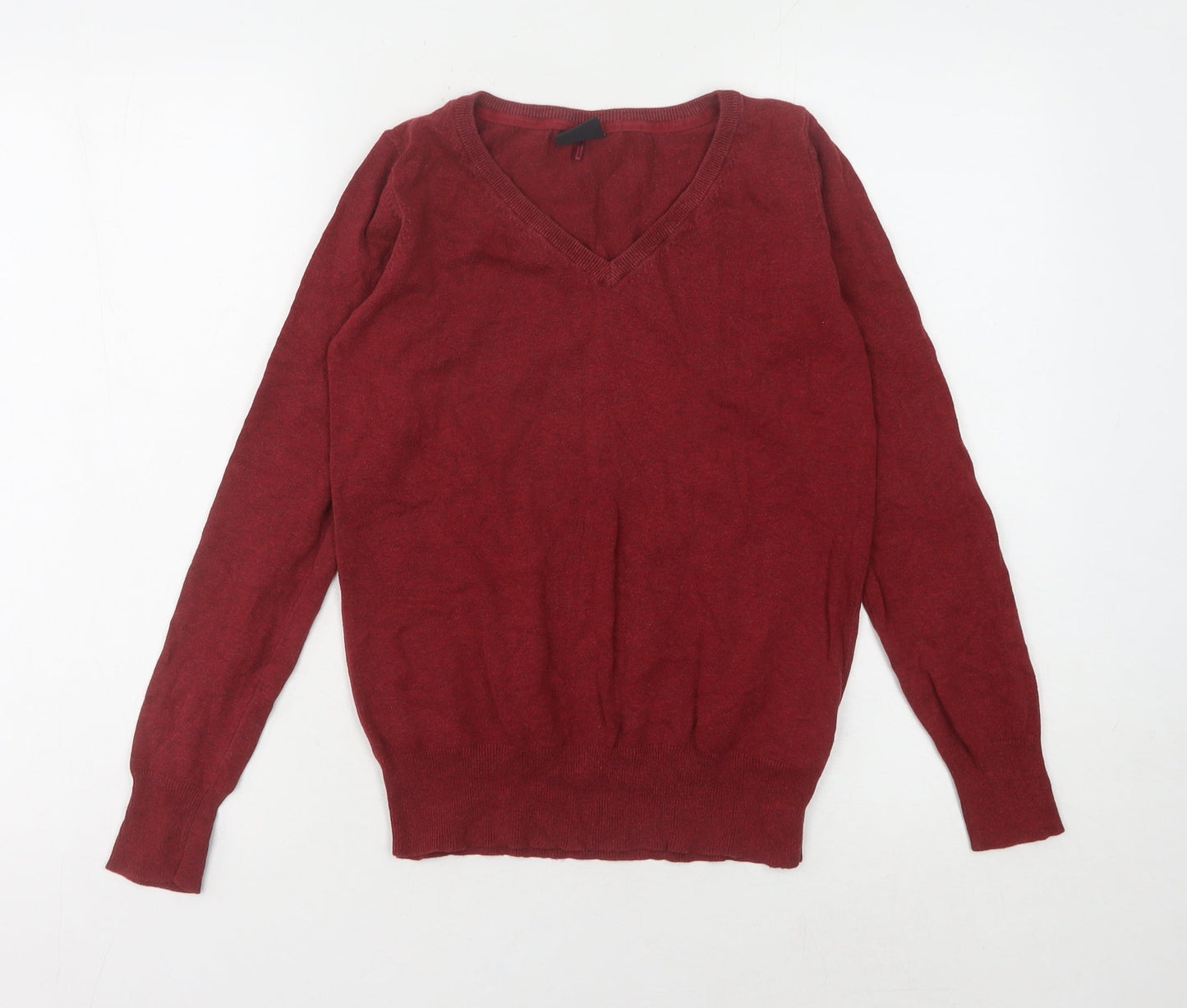 Cubus Women’s Red V-Neck Pullover Jumper L