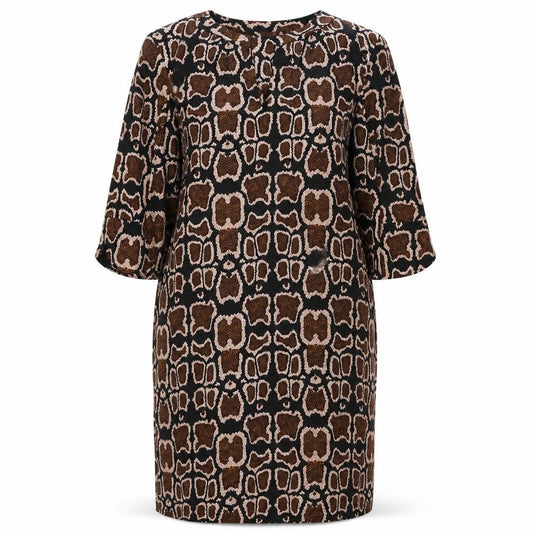 Marks & Spencer Women's Brown Animal Print Dress