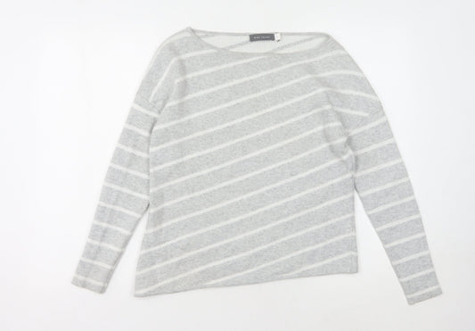 Mint Velvet Women's Grey Pullover Jumper Size 8