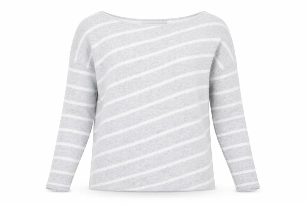 Mint Velvet Women's Grey Pullover Jumper Size 8