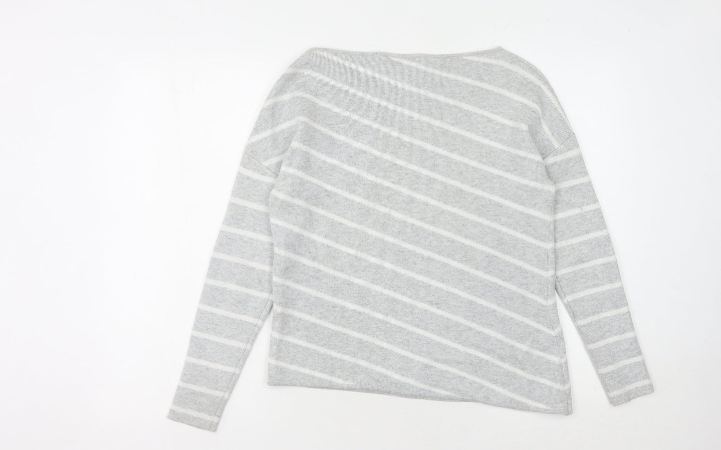 Mint Velvet Women's Grey Pullover Jumper Size 8