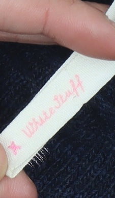 White Stuff Women's Blue Pullover Jumper Size 10