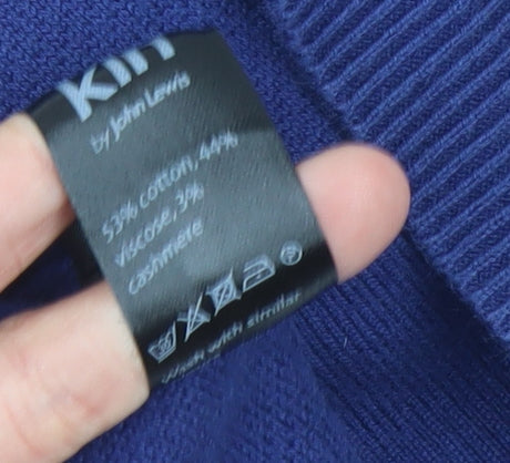 Kin by John Lewis Women's Blue Jumper Medium