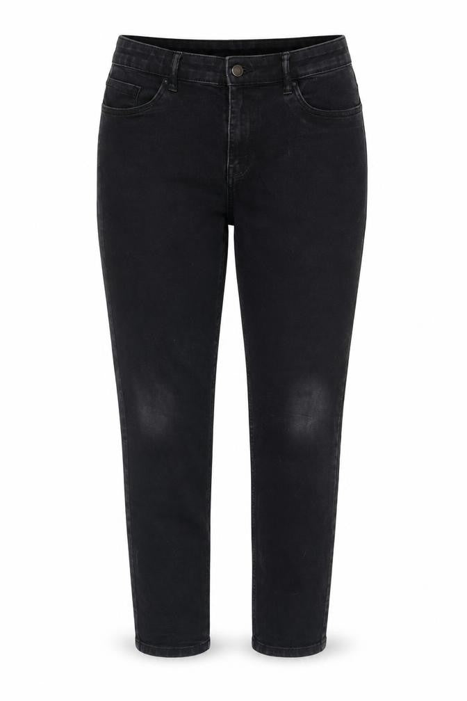 Women's Black Skinny Jeans, Size M, Dark Wash