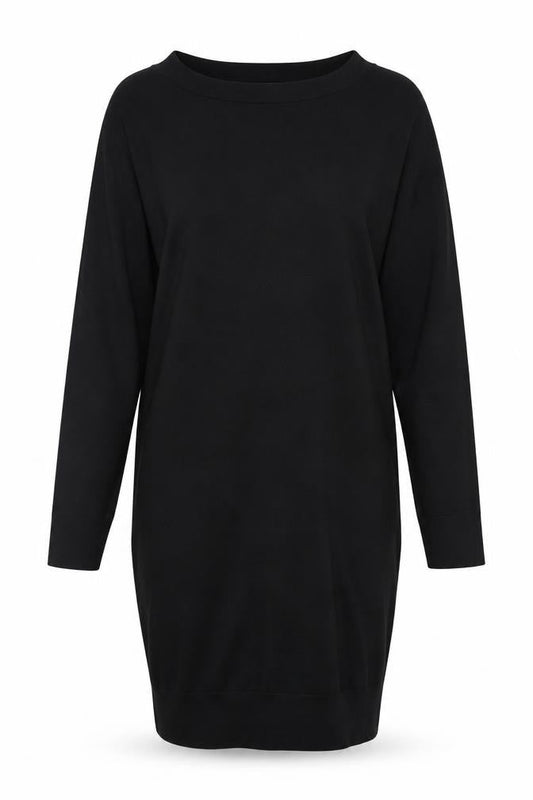 La Redoute Women Black Dress M Lightweight Knit