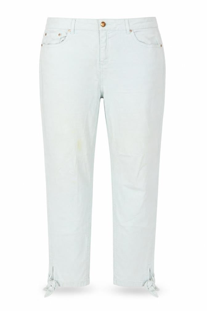 Millie Women's Blue Ankle Trousers Size 14