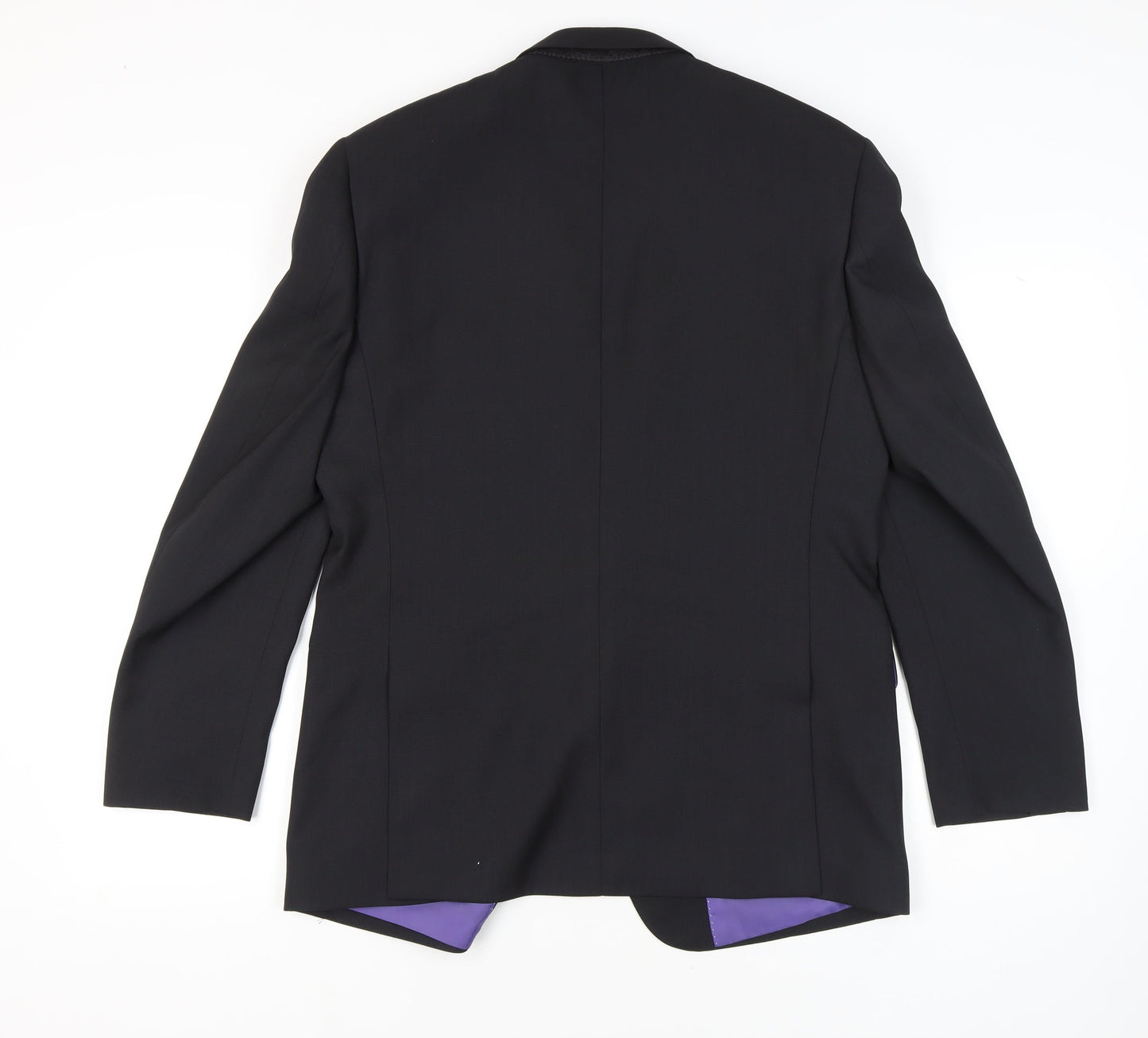Milan Collection Men's Black Blazer 40R Business Jacket