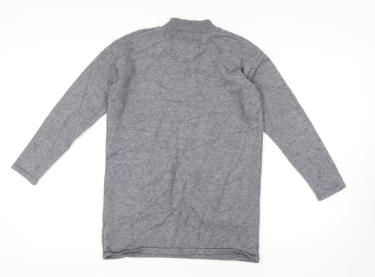 Quiz Women's Grey Pullover Jumper, Size S