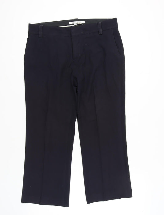 Zara Women's Black Dress Pants, Size 14, Polyester Blend