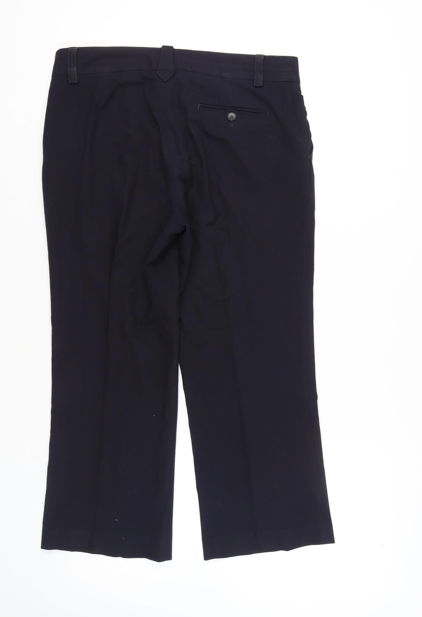 Zara Women's Black Dress Pants, Size 14, Polyester Blend