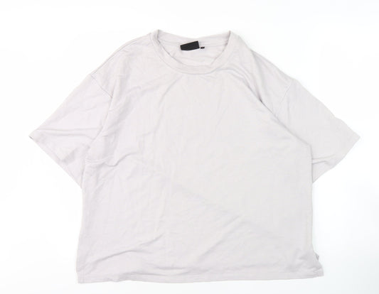 Love Leggings Women's White T-Shirt XL Relaxed Fit