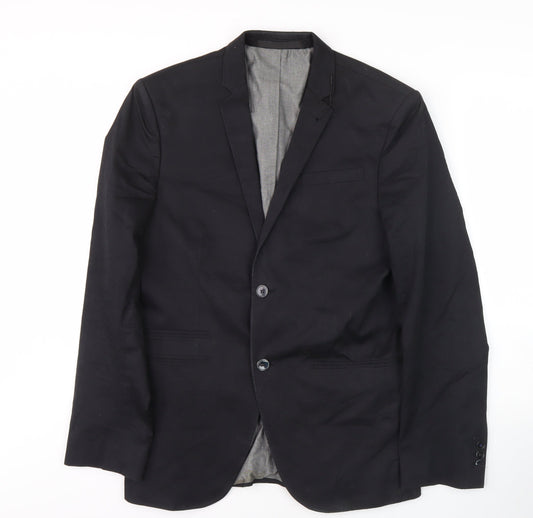 Marks and Spencer Men's Black Slim Fit Blazer