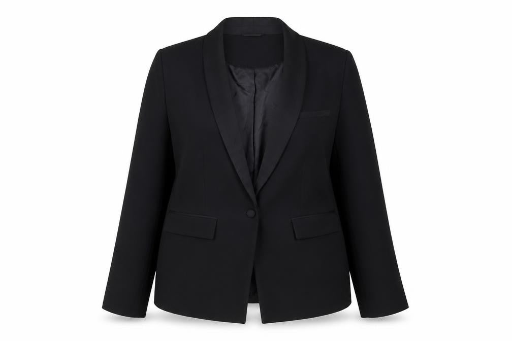 New Look Women's Black Suit Jacket Size 16