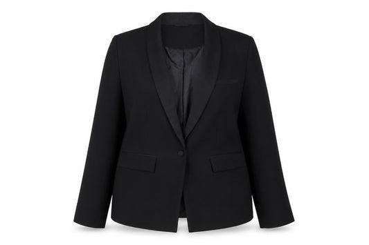 New Look Women's Black Suit Jacket Size 16