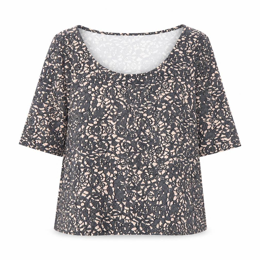 Dorothy Perkins Women's Floral Lace Top, Size 16, Multicoloured